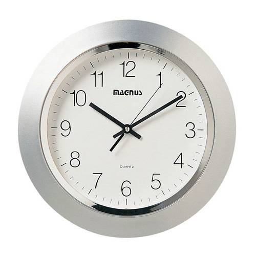 Dainolite Lighting 29012-MT-SV Clock Decorative Accessory in Silver